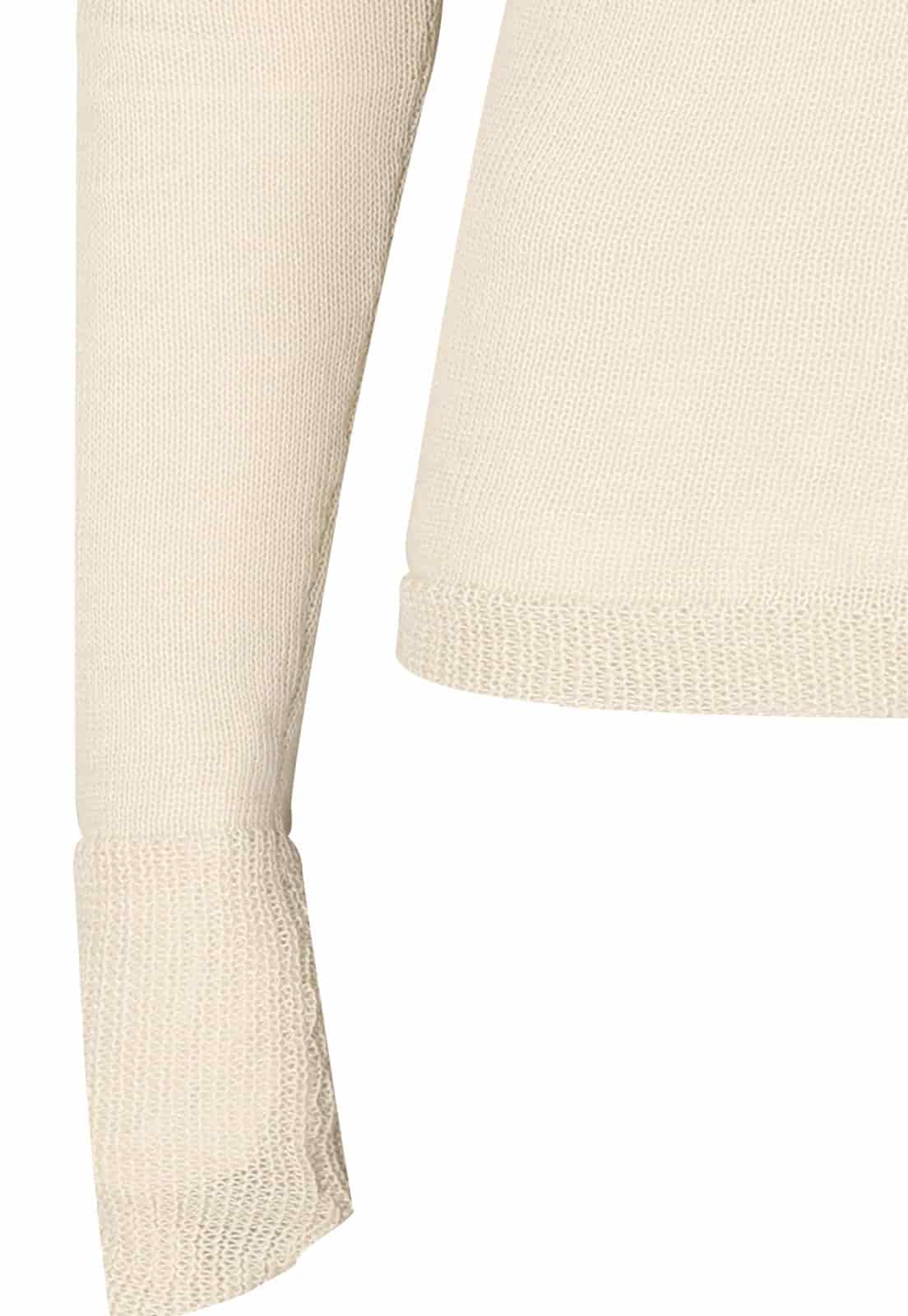 BABY ALPACA SILK KNITTED TURTLENECK SWEATER - miniatura 5