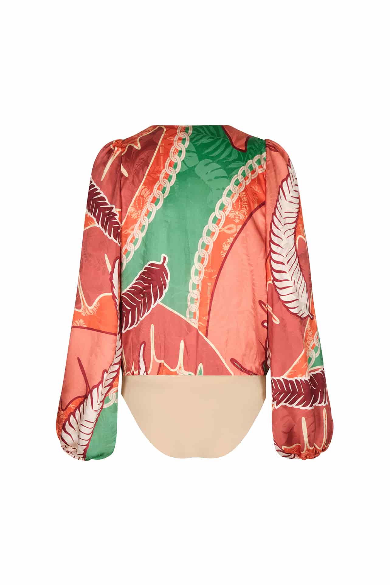 Sambale Jacquard Bodysuit / Coral - miniatura 3