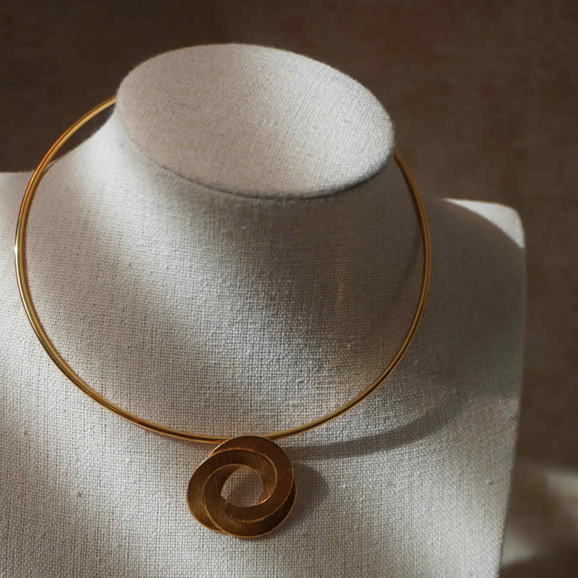 Golden Orbit Choker - miniatura 6