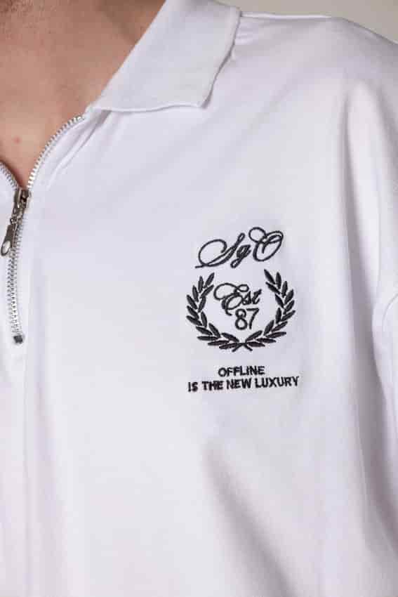 Polo Oversized The Art-Blanca - miniatura 6