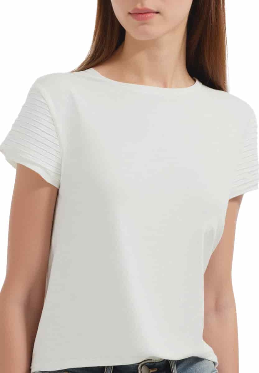 Camiseta Mahalia natural - miniatura 1