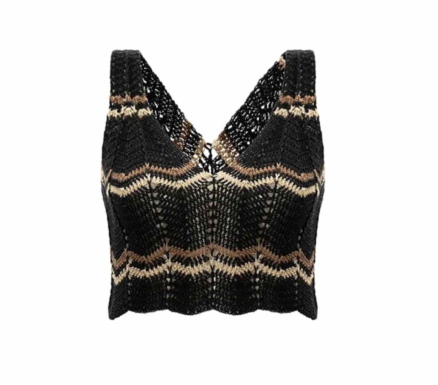 Salinas Multicolor Crop Top - miniatura 4