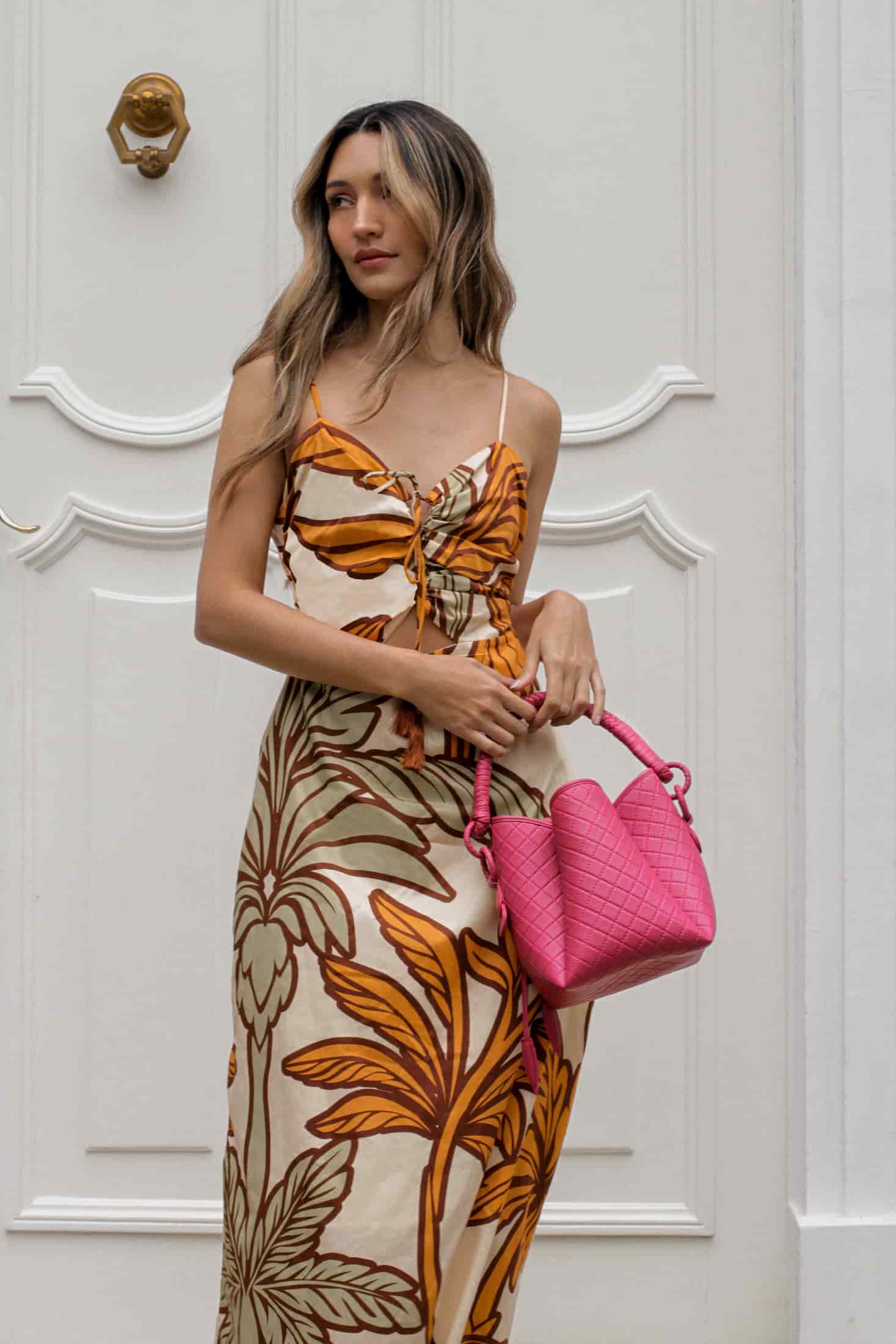 Tulip Bucket Bag, Pink. - miniatura 2