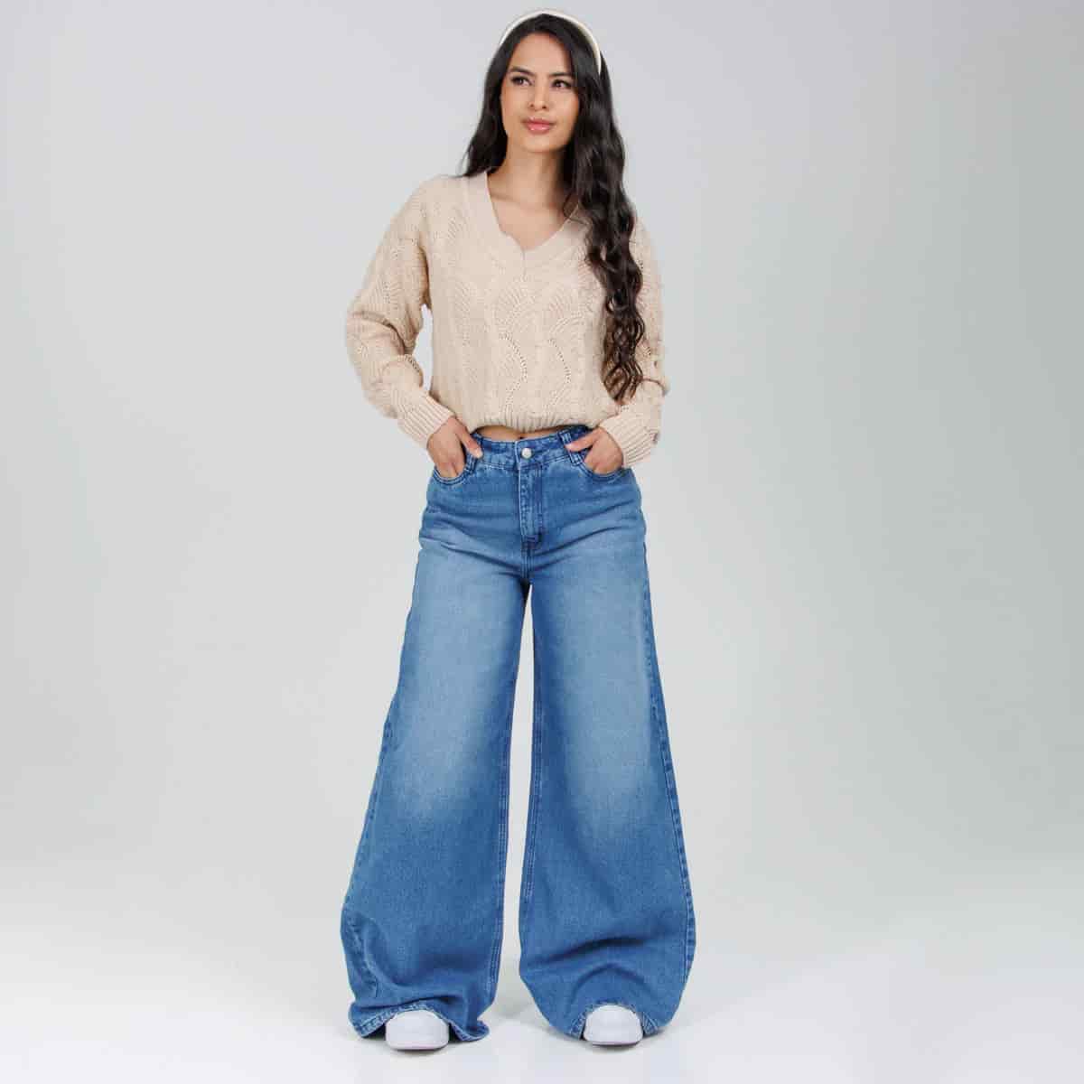 Jean Wide Leg Axspen Ax-2865 - miniatura 3