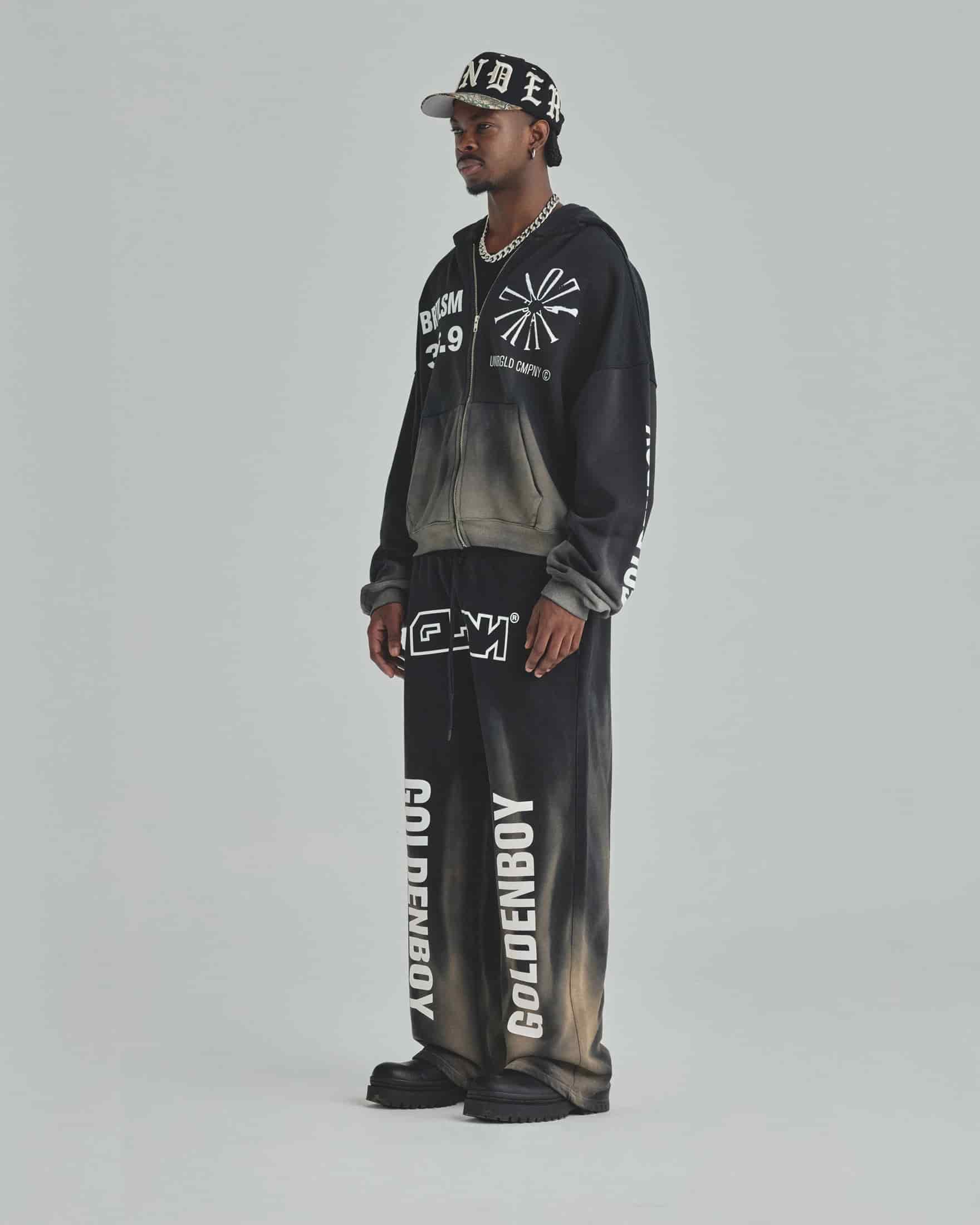 Spring Pray 4 Love Straight Pants Sandblast Gray Flame - miniatura 6