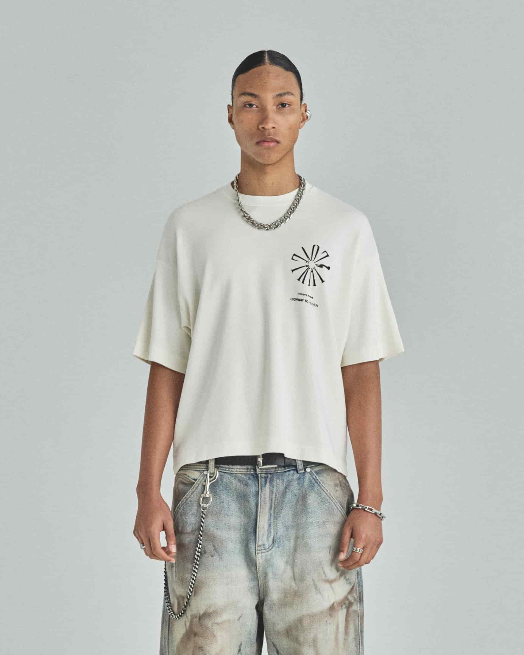 Spring Pray 4 Love Boxy Fit Tshirt White - miniatura 2