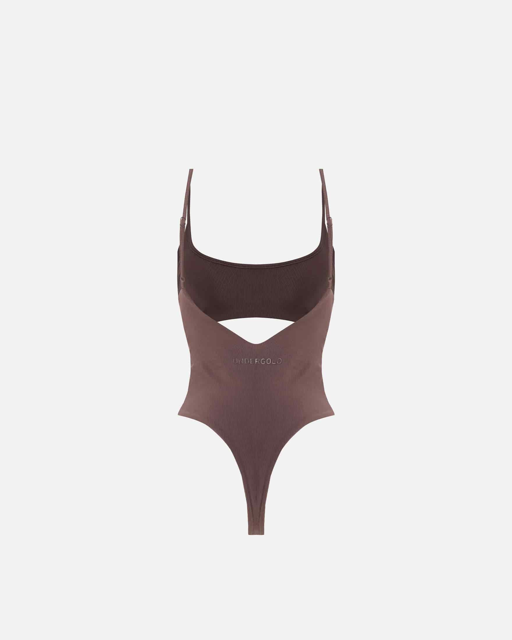 Basics Bodysuit Brown - miniatura 3