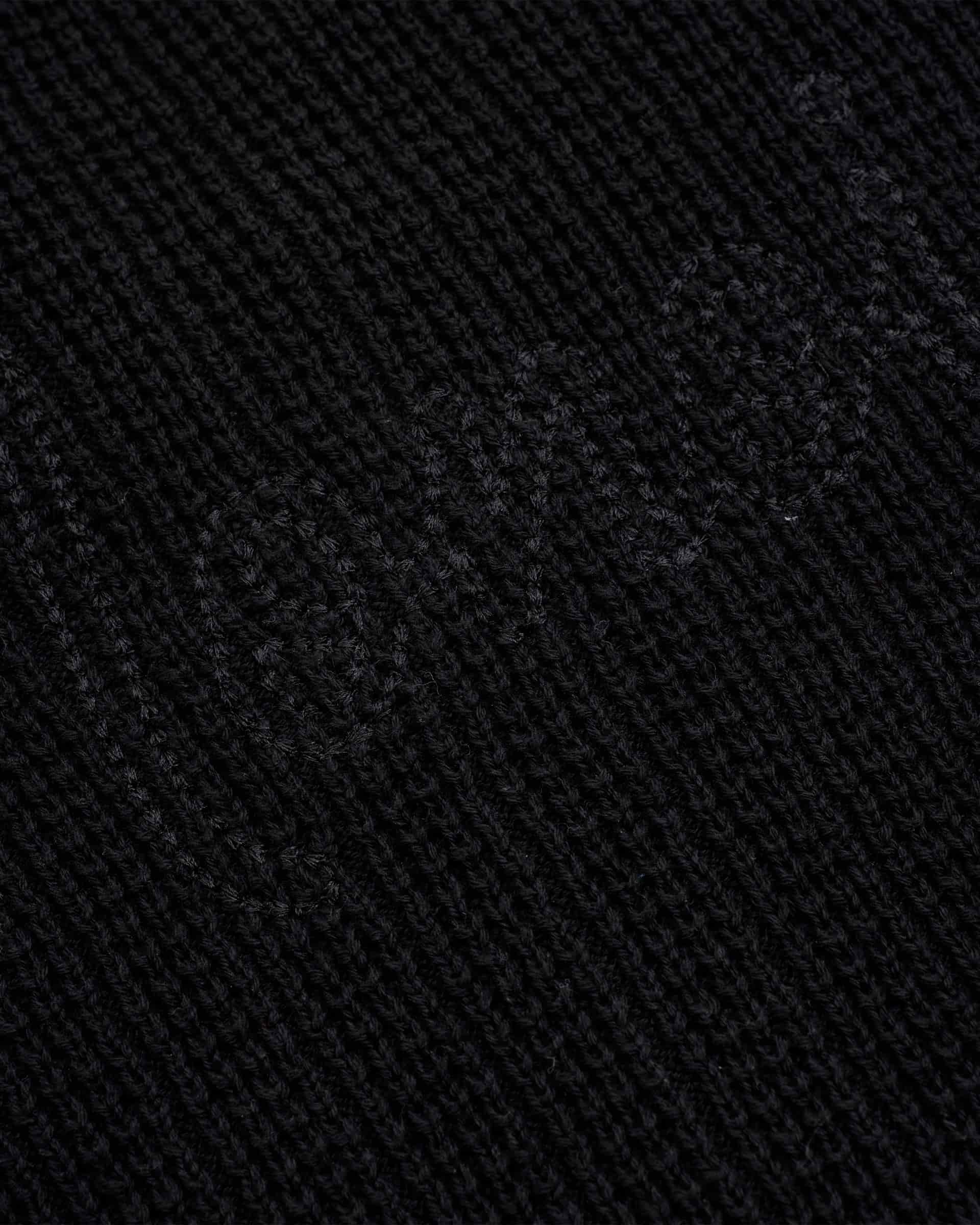 Zip Up Knit Bomber Jacket - Negro - miniatura 6