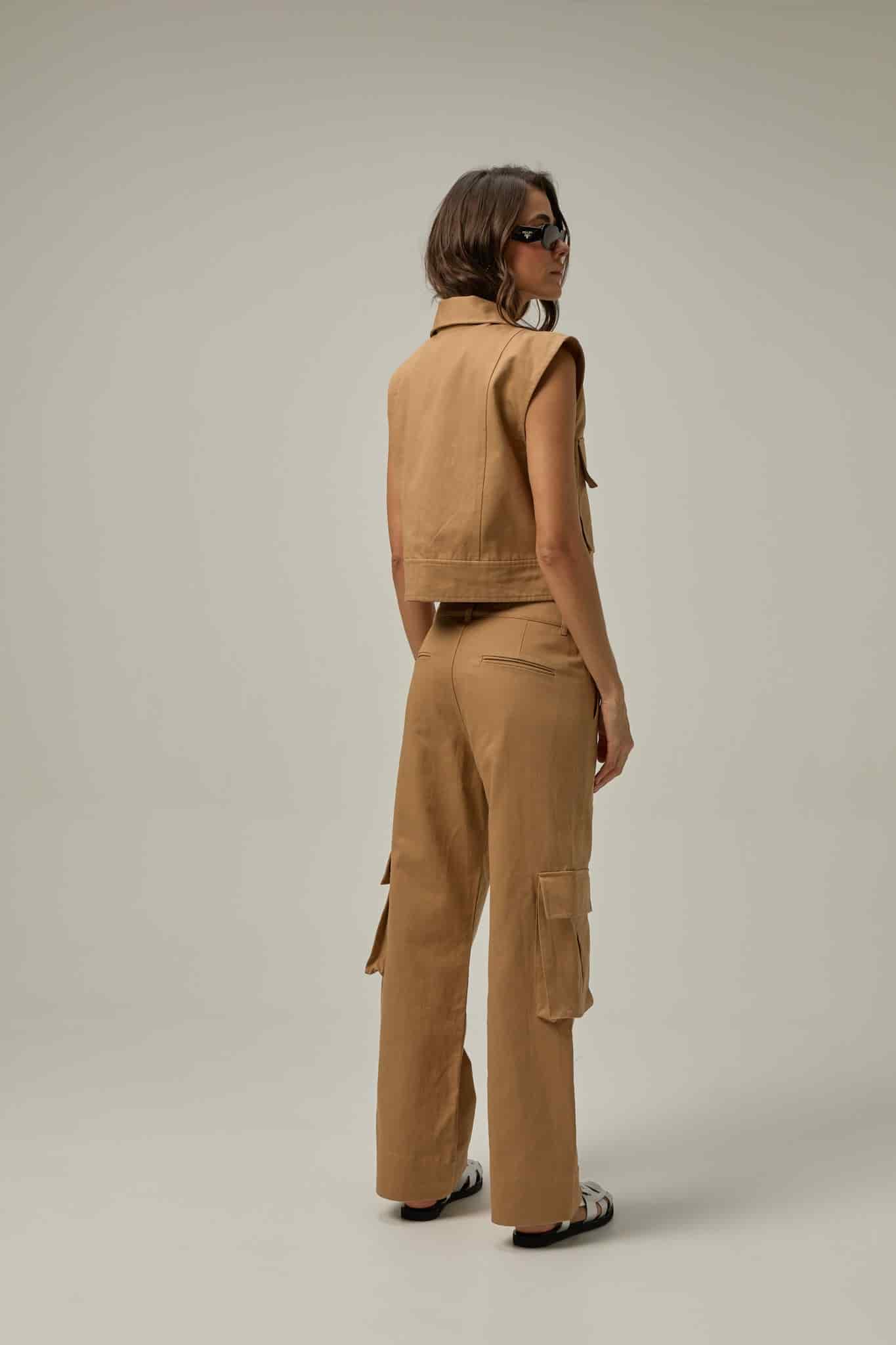 Chaleco Irene | Khaki - miniatura 5