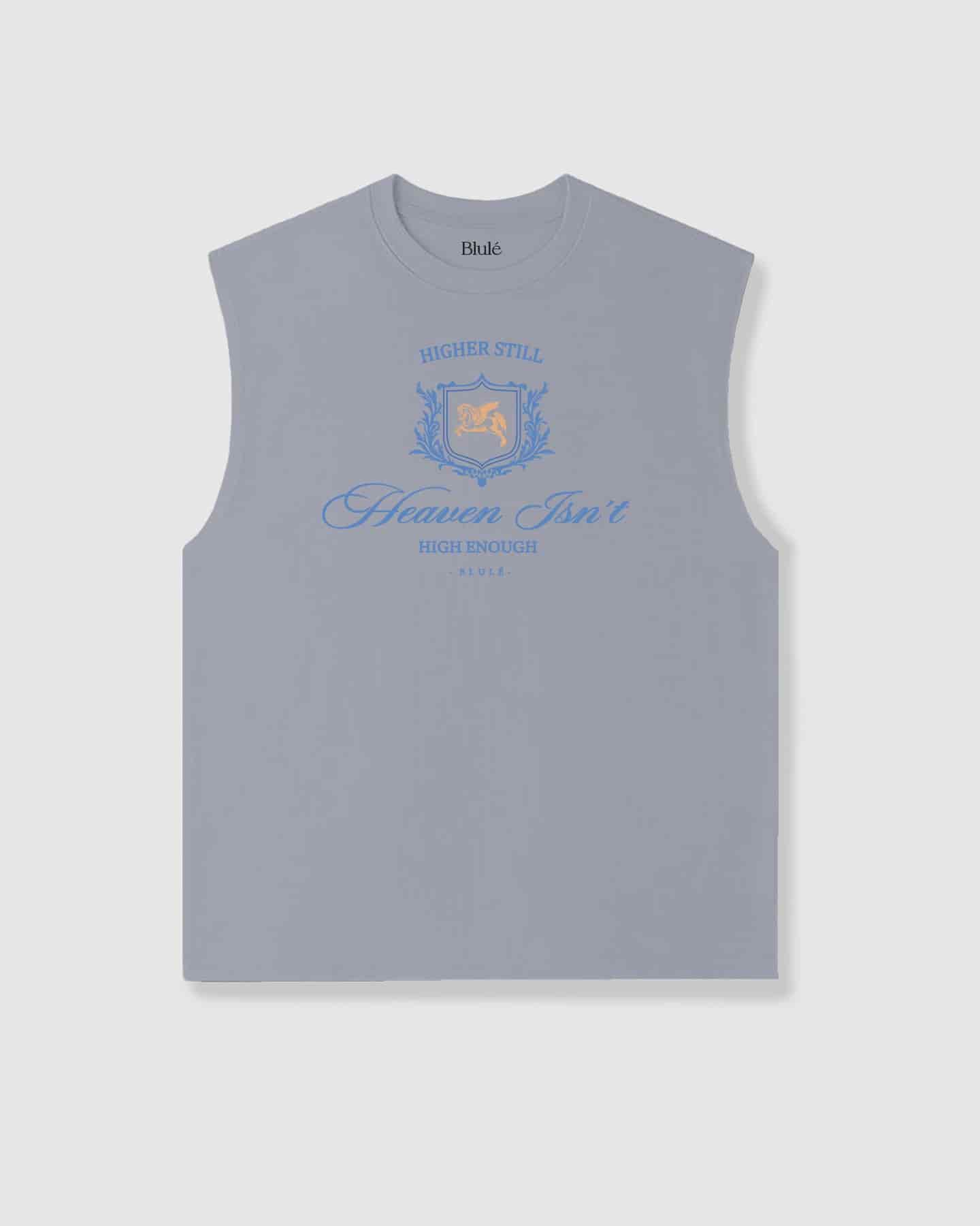 Oversized Sleeveless Higher Still Grey - miniatura 1