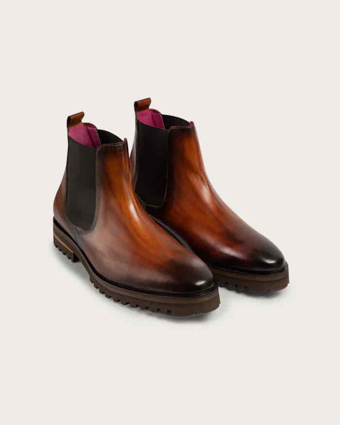 Bota Jacques Cognac Suela Ultraliviana - miniatura 2