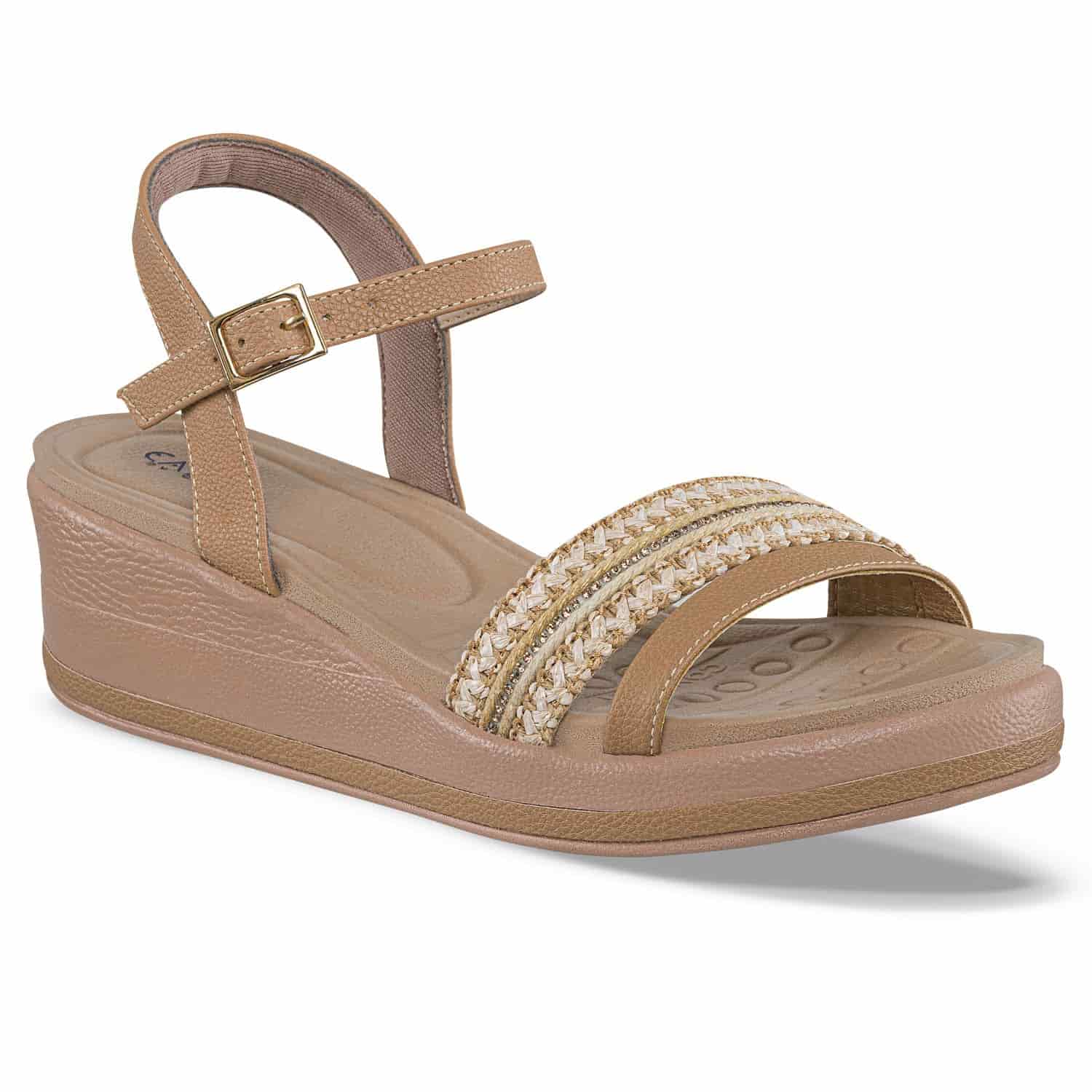Sandalias Casuales Rosana Negro Croydon para Mujer - miniatura 2