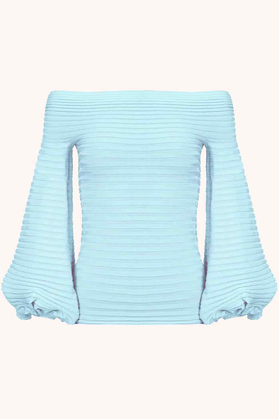 Conde Ribbed Blouse - miniatura 8