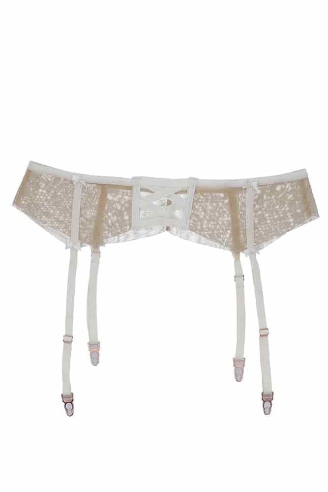 LIGUERO ELLIPSE EN TUL SENSUAL CRUDO - miniatura 5