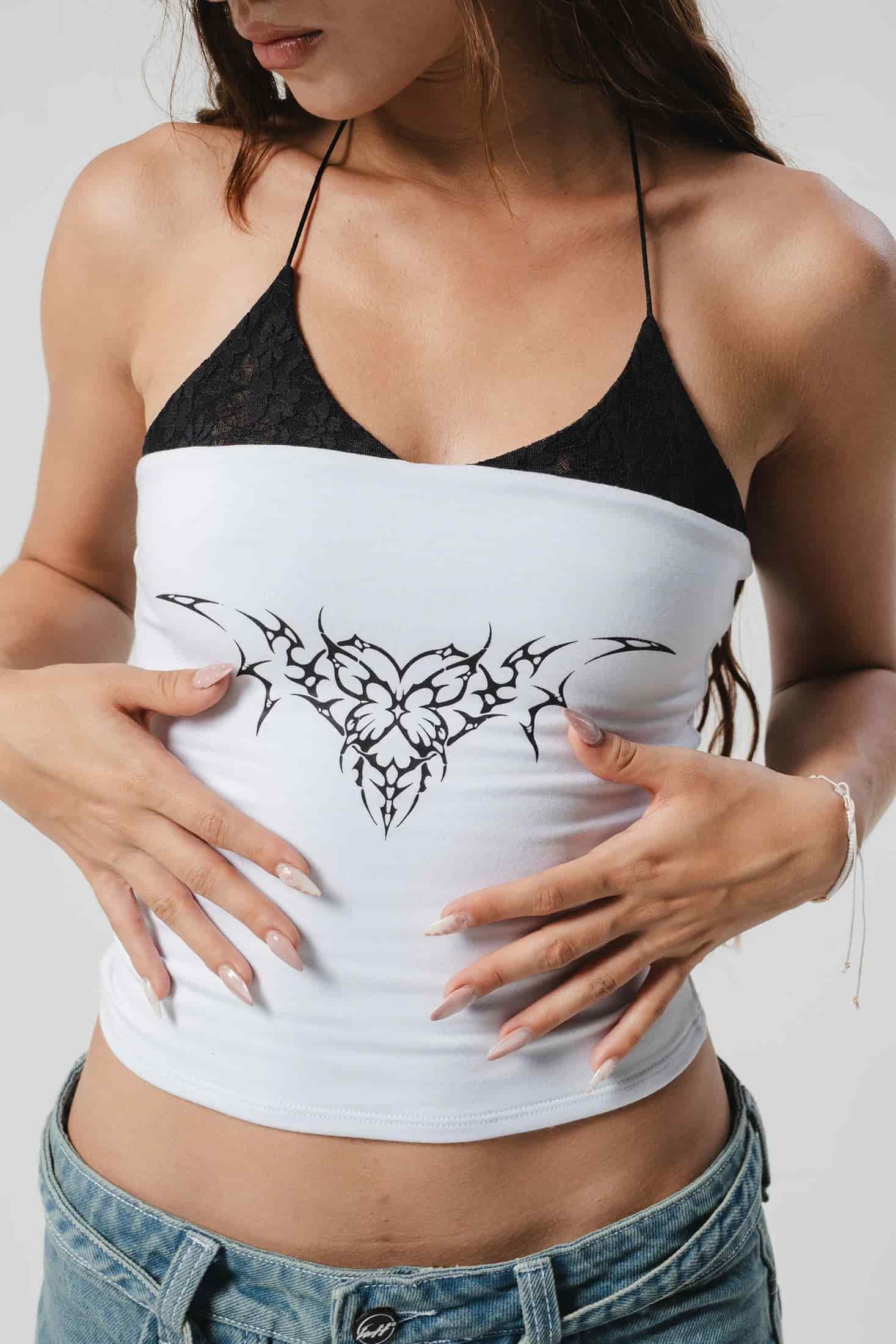 Top Lacey Butterfly - miniatura 2
