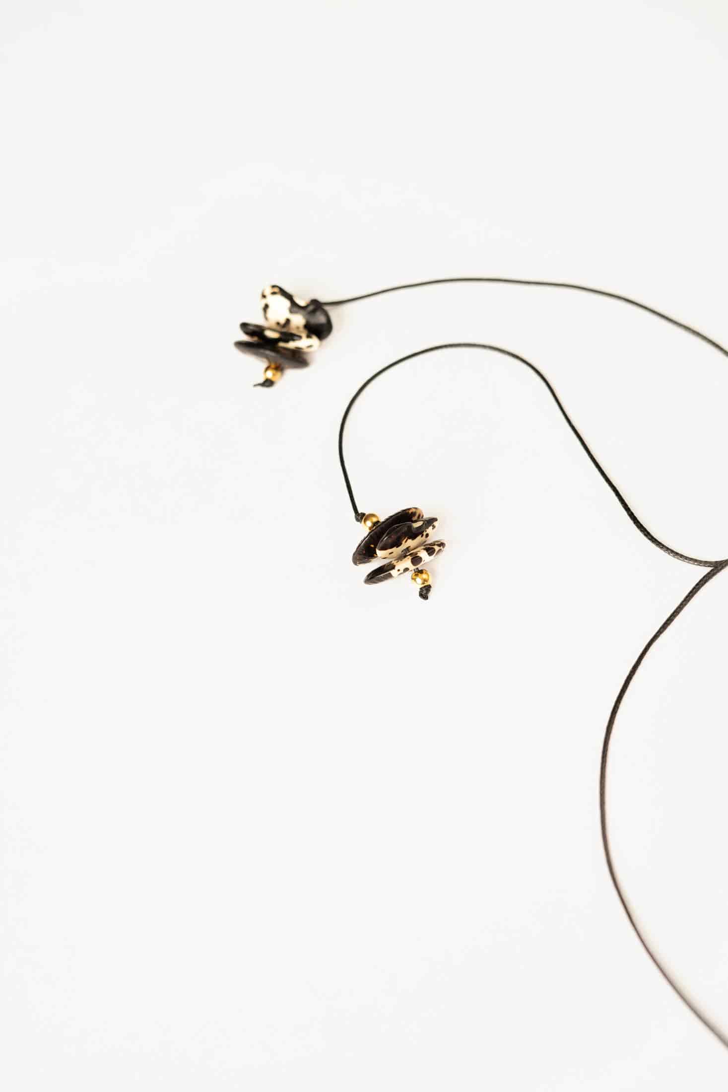 Collar Fruto Fríjol Dálmata - miniatura 3
