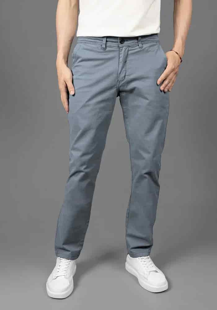 Pantalón Dril Para Hombre, Colores Clásicos - miniatura 2