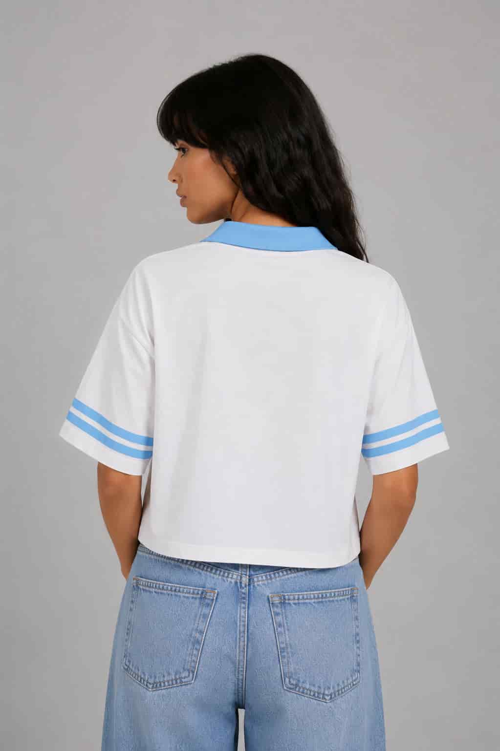 Camiseta Boxy Flor-Blanca - miniatura 4