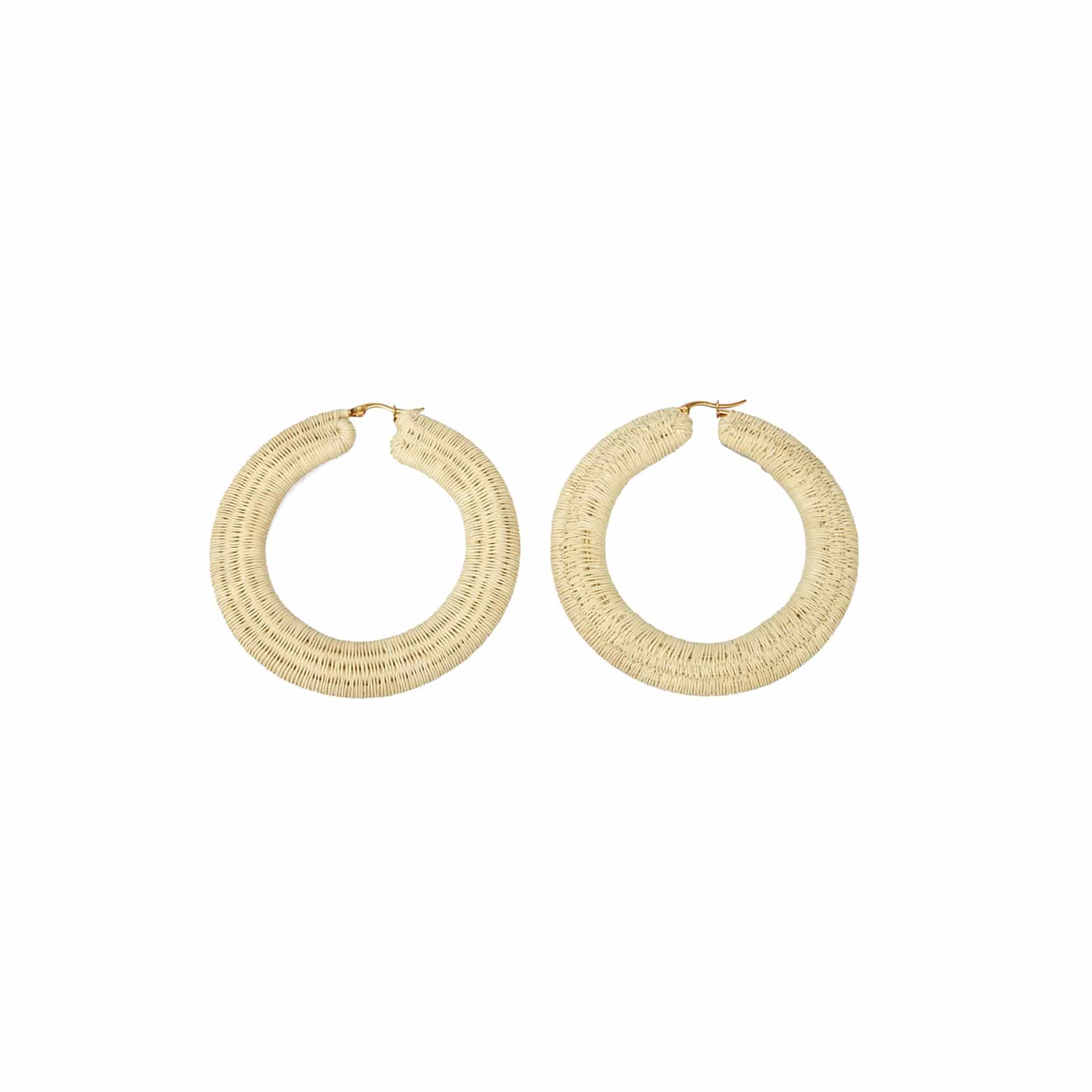 Aretes Werregue Beige - miniatura 1