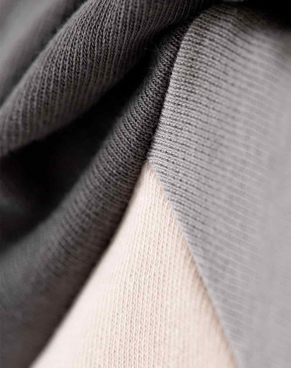 Buzo relax tipo hoddie algodón gris hombre - miniatura 7