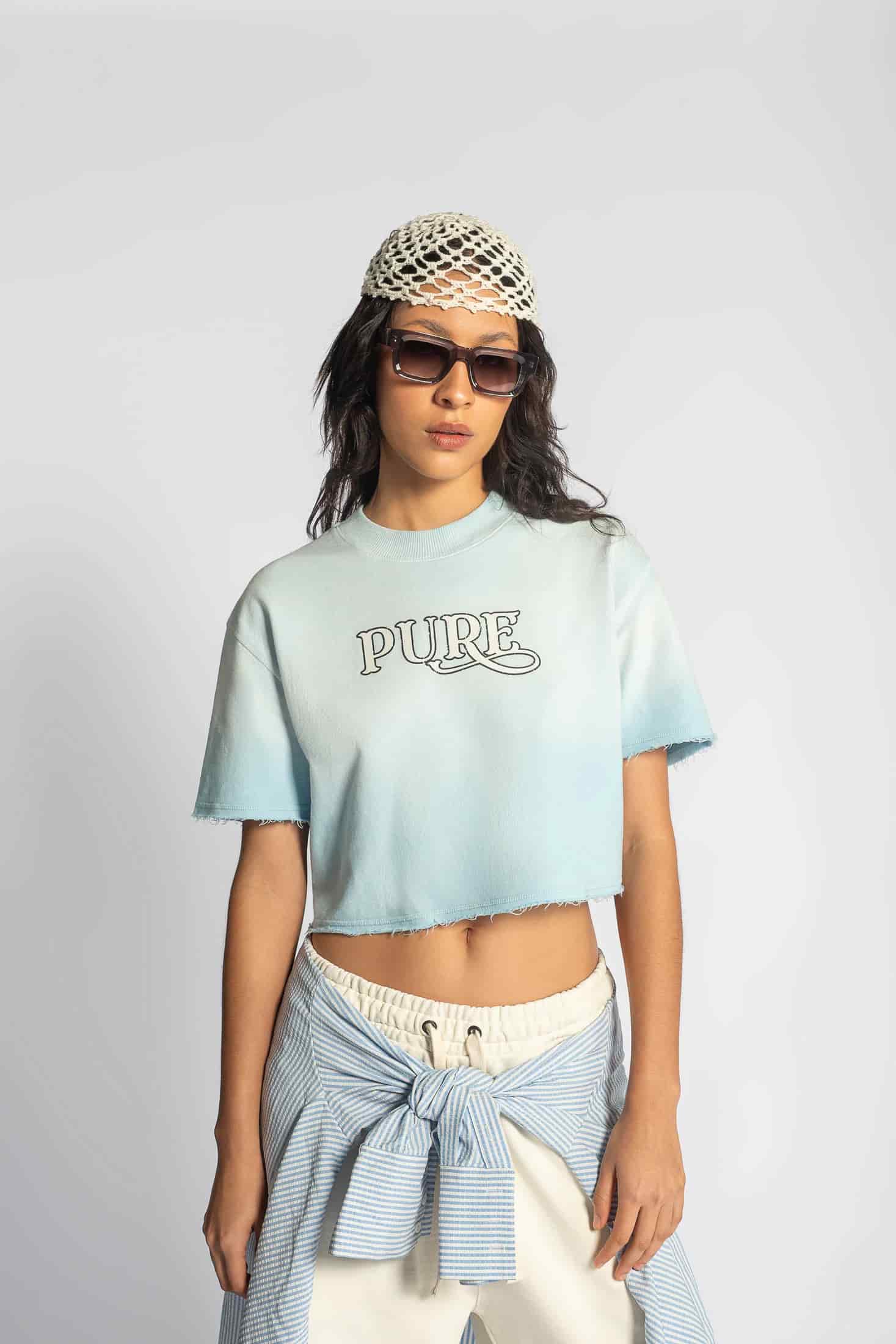 Before The West crop top - miniatura 2