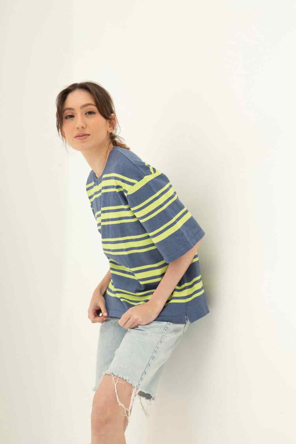 T-shirt Tejida Rayas Biche - miniatura 11