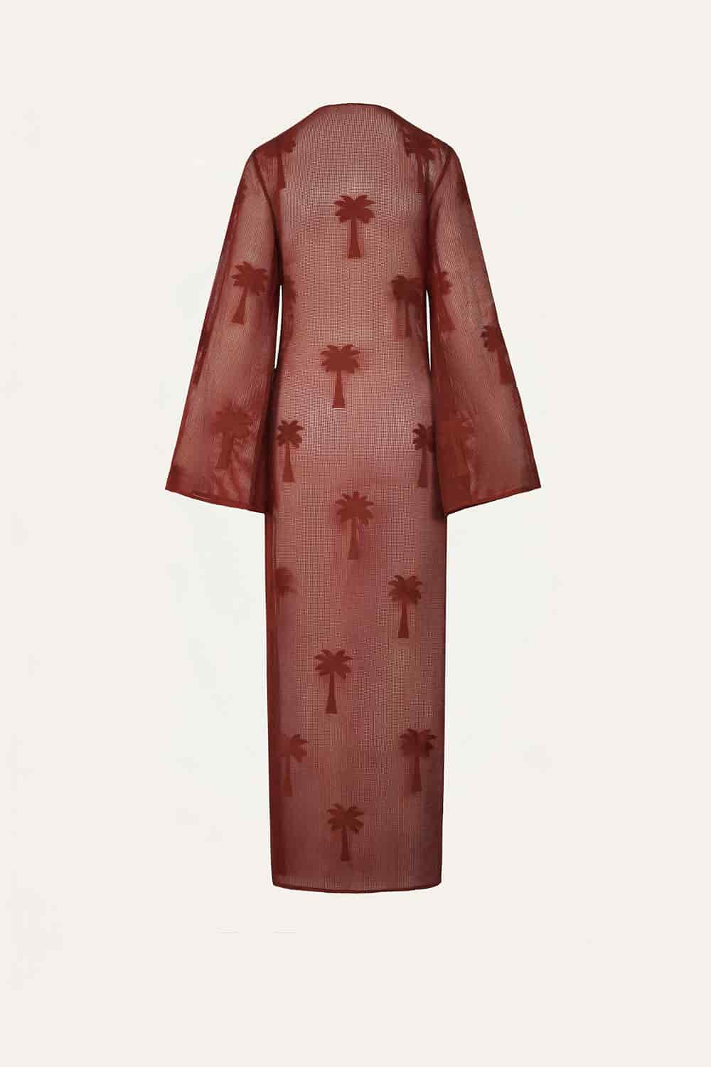 Palm Veil Tunic Dress - miniatura 3