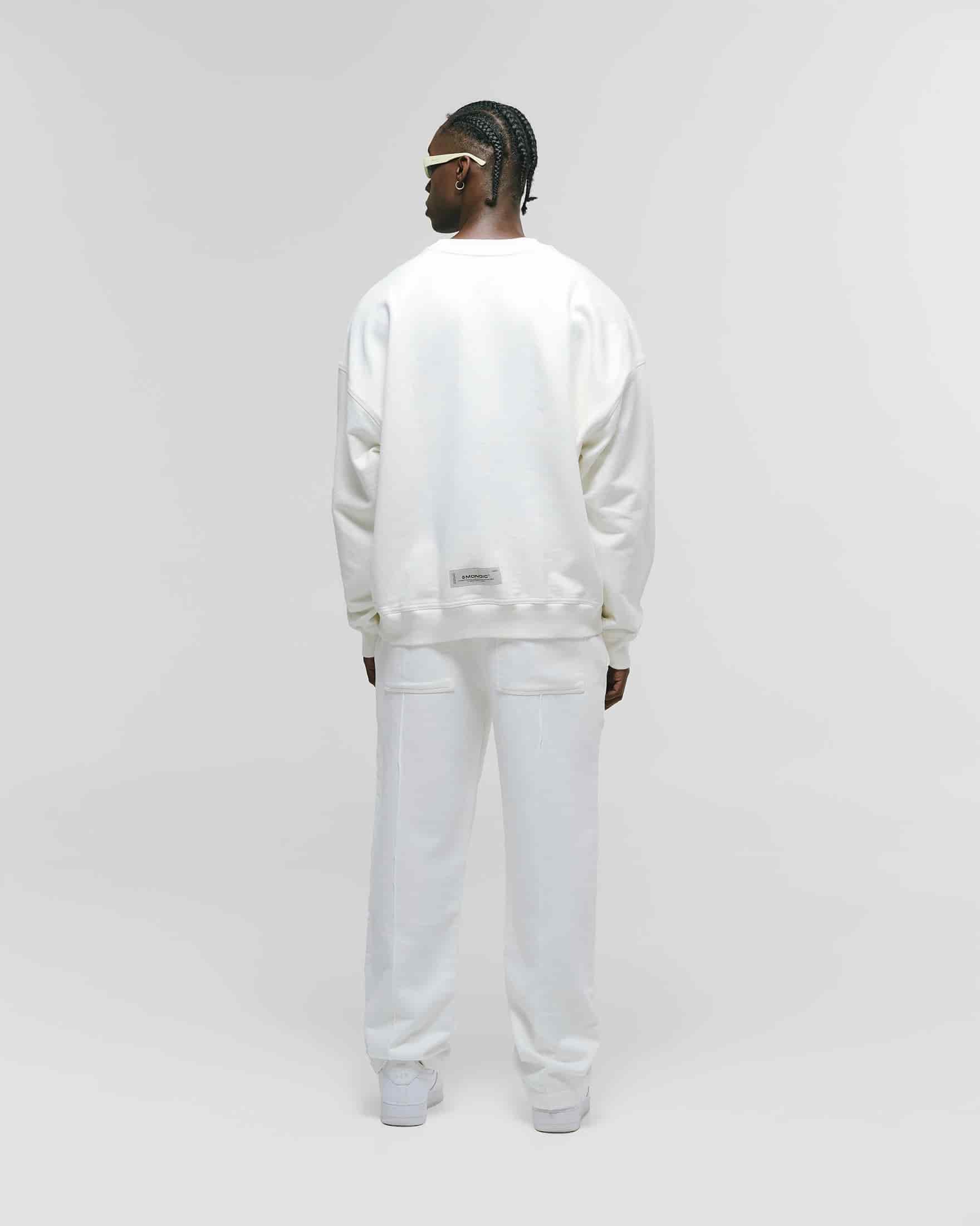 Crewneck Oversized Básico V3 - Off White - miniatura 4