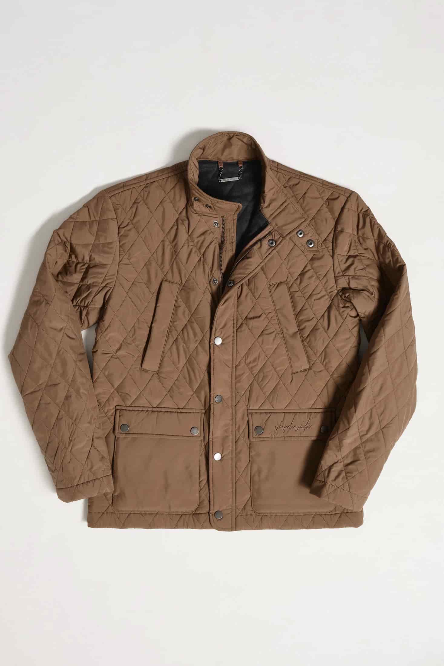 QUILTED JACKET MOCHA - miniatura 2