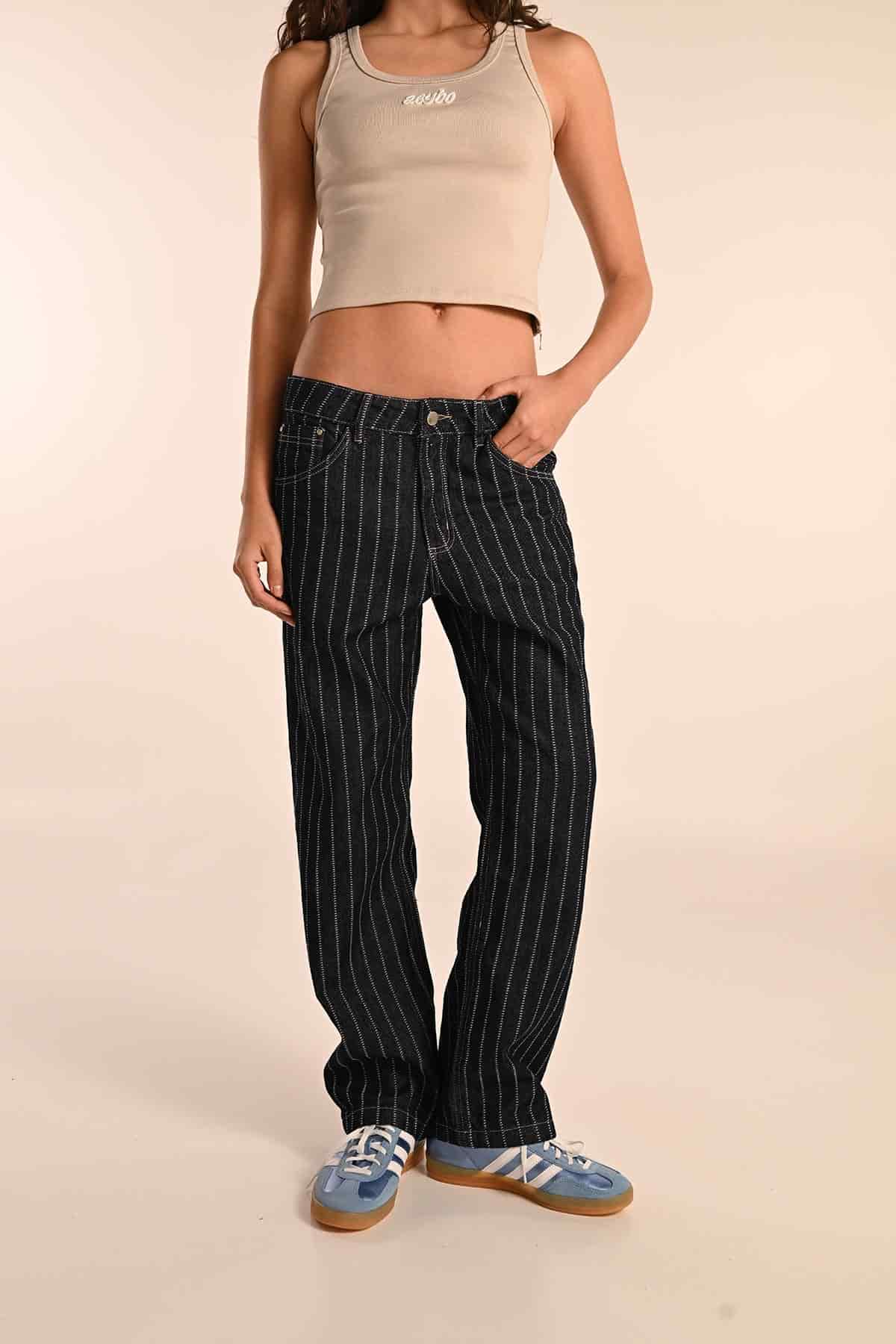 STRIPED JEANS - miniatura 2