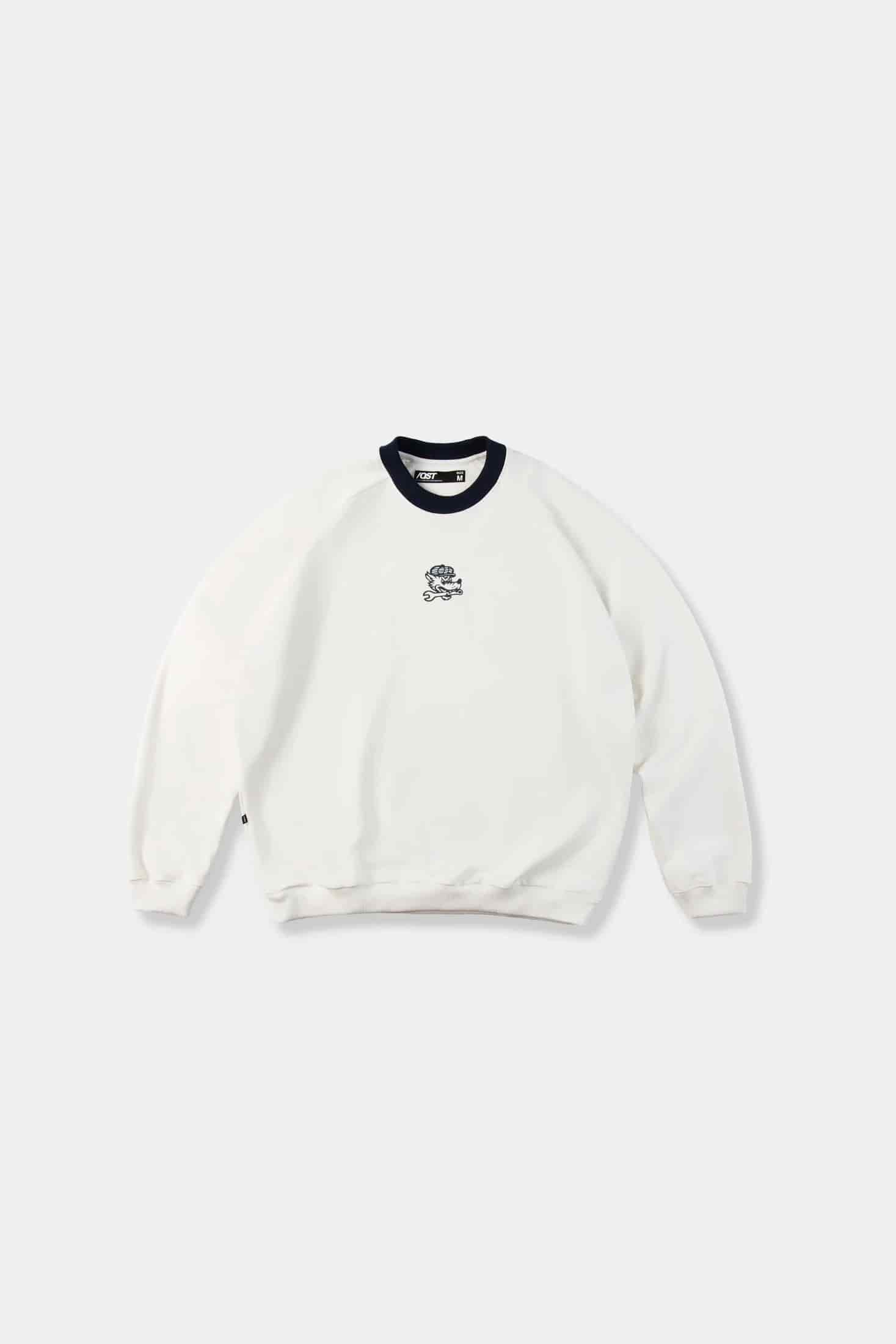 BUZO CERRADO COLOR IVORY - miniatura 1
