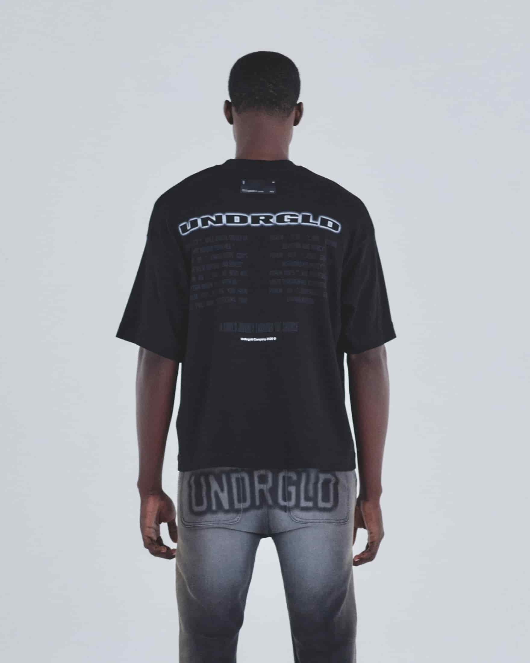 Holy State Journey Boxy Fit Tshirt Black - miniatura 7