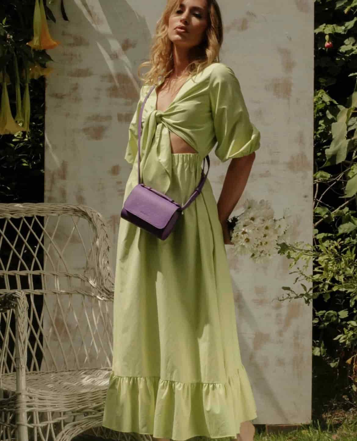 Canvas Belt bag - Purple (3 in 1 convertible) - miniatura 3