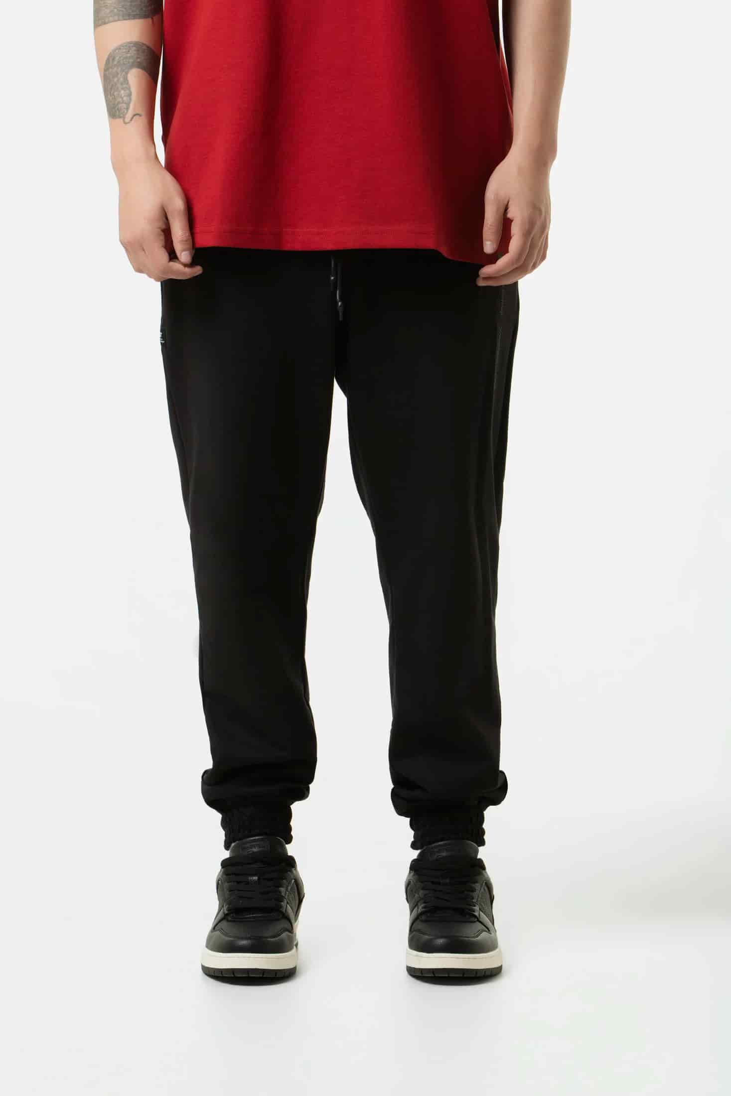 PANTALON JOGG COLOR NEGRO - miniatura 2