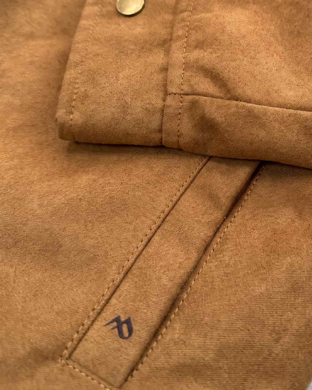 Chaqueta Cambridge Gamuza Camel Mujer - miniatura 8
