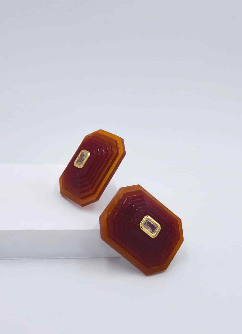 OTTAGONO - M EARRINGS - miniatura 3