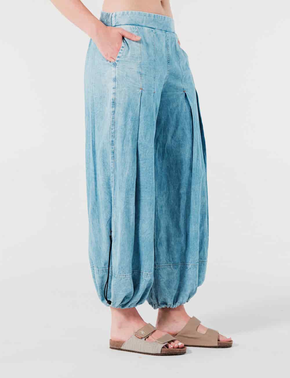 Pantalón Loose Fit Cielo Denim Mujer - miniatura 2