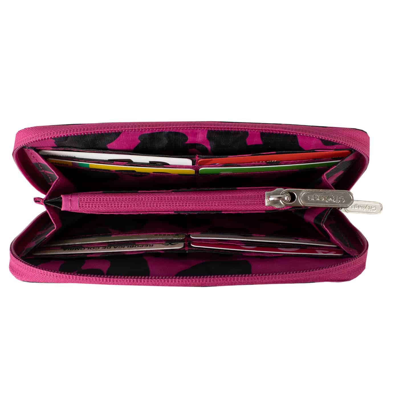 Billetera Dama ULTRA Estampado Viva Magenta - miniatura 2