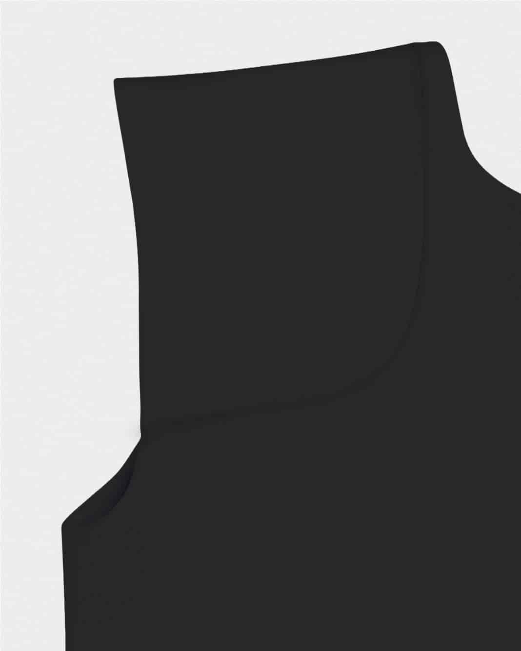 TOP HOMBRERAS NEGRO - miniatura 2