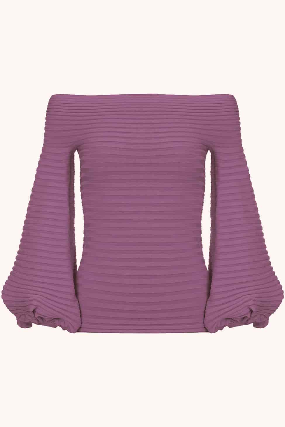Conde Ribbed Blouse - miniatura 25