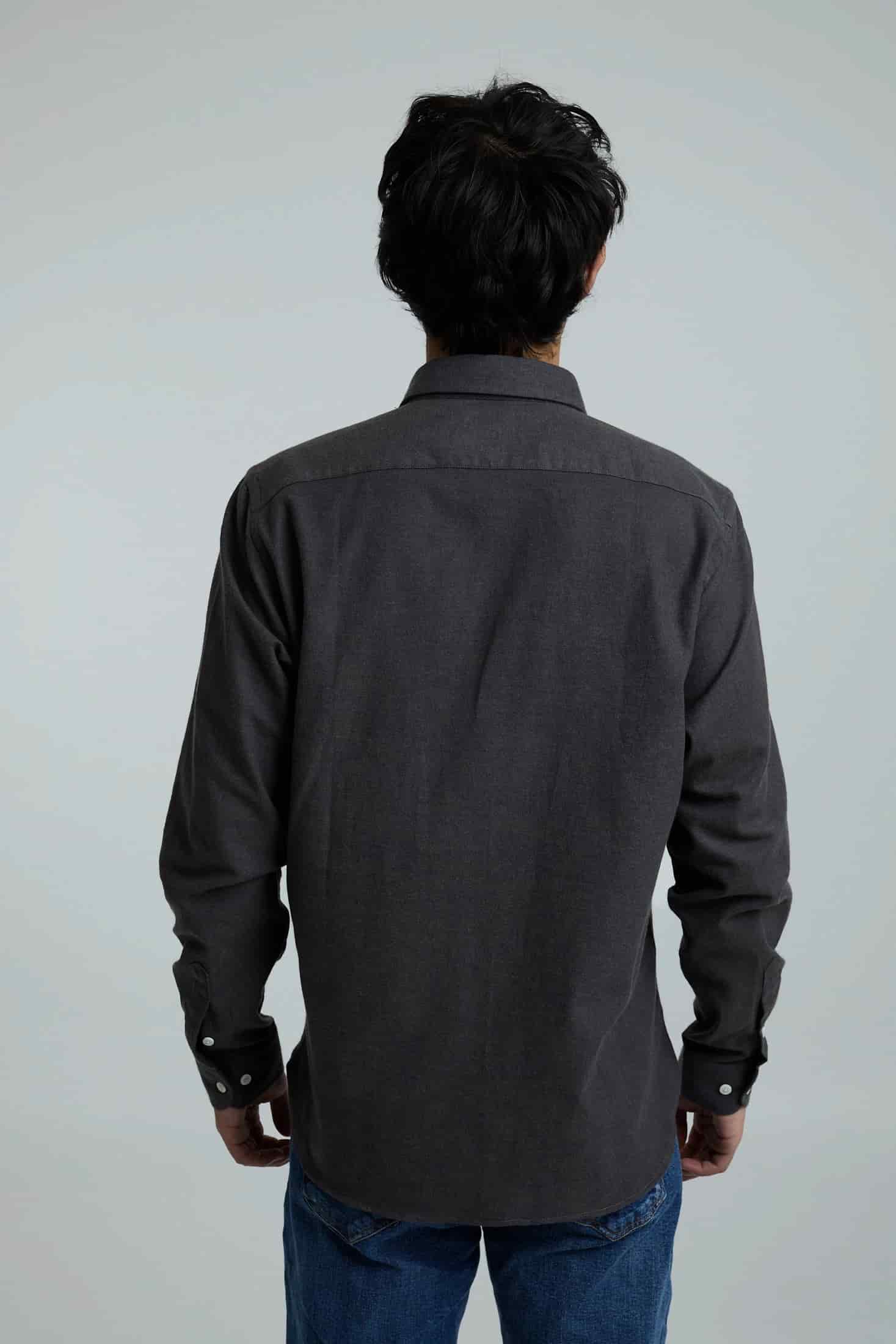 Camisa twill verde - miniatura 2
