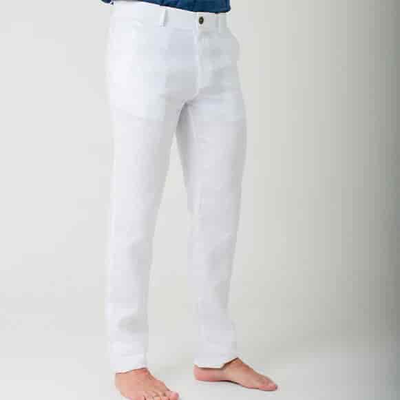 PANTALON 100% LINO - miniatura 11