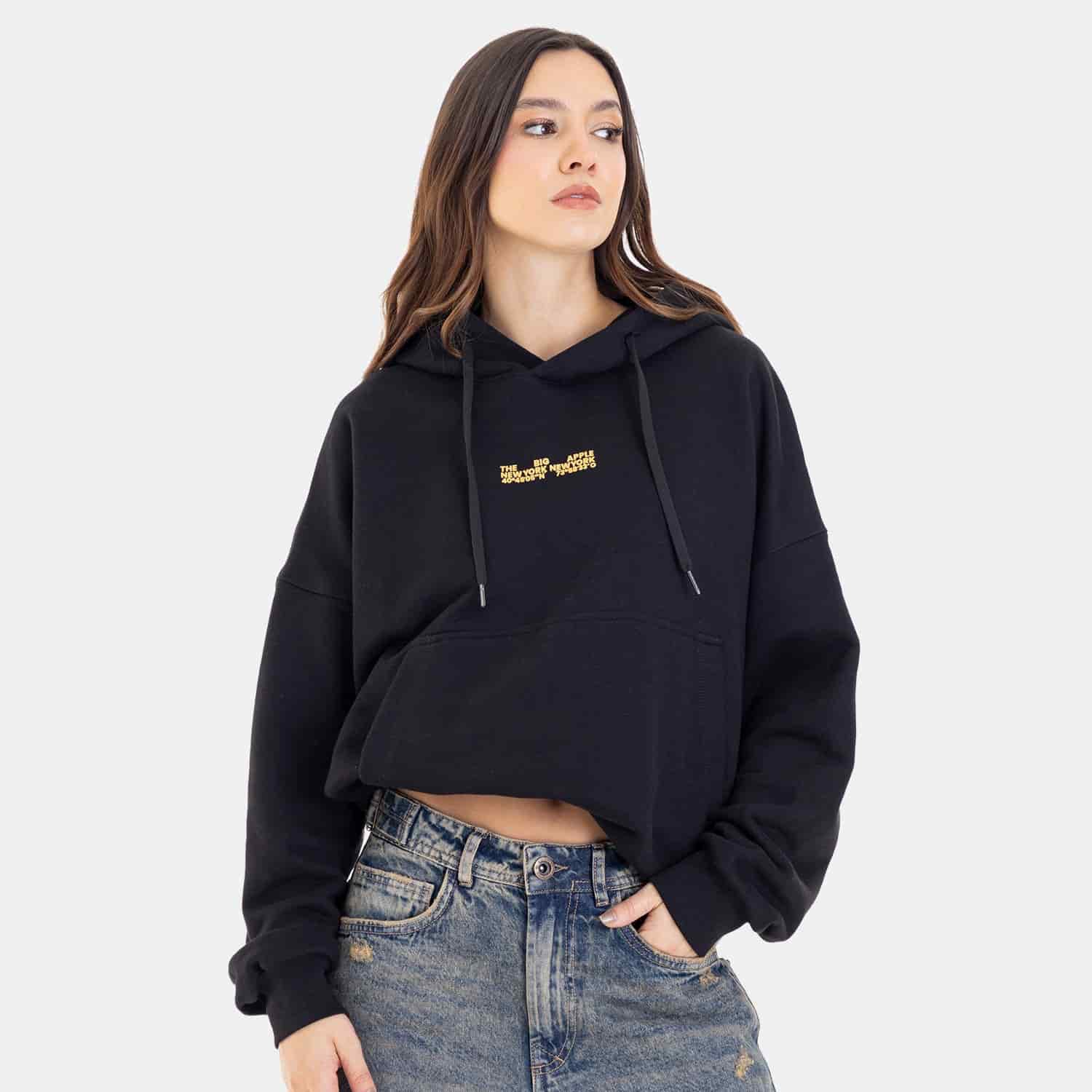 The Big Apple Hoodie Black - miniatura 1