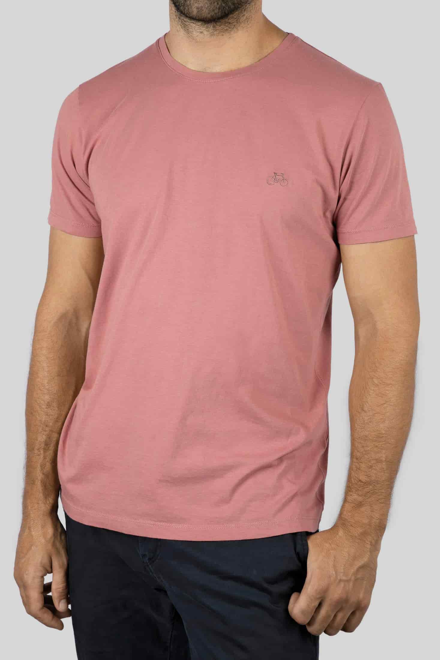 CAMISETA BÁSICA ROSA VIEJO - miniatura 1