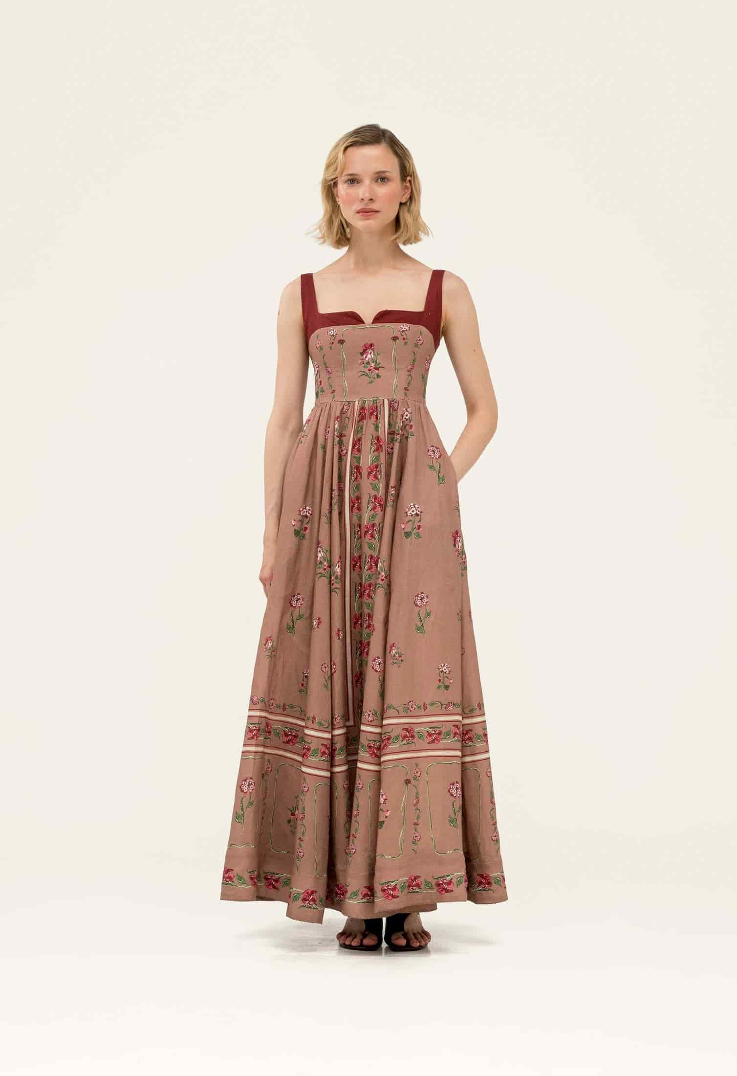 Jaspe Quebrada Maxi Dress - miniatura 1