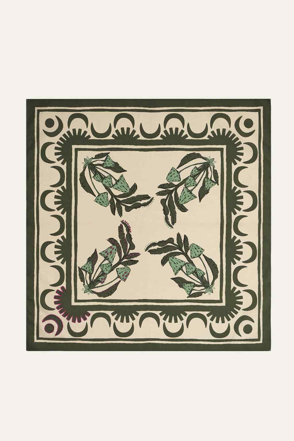 Secret Life Of Funghi Cloth Napkins Set of 4 - miniatura 1