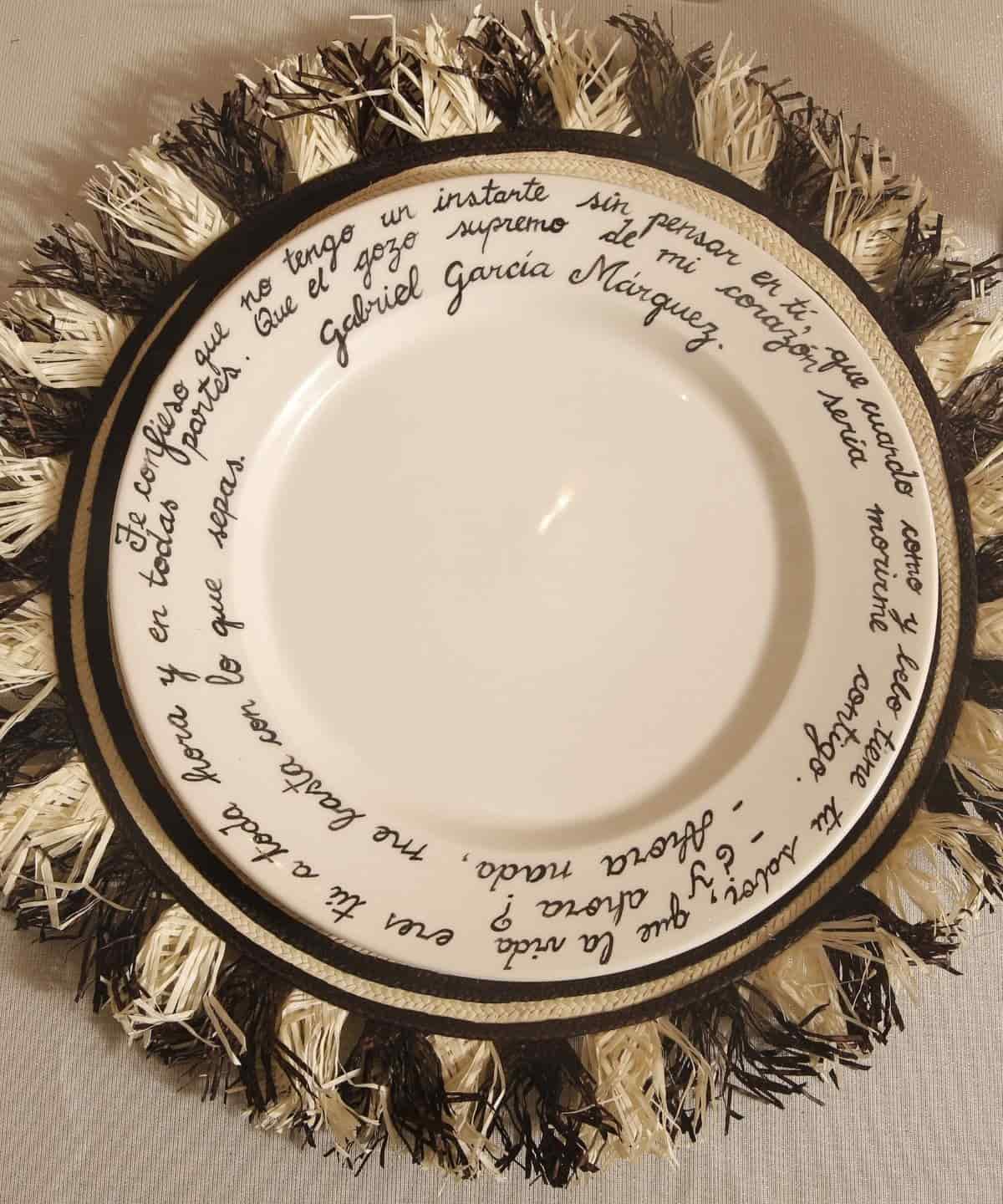 Le Poem Dinner Plate - miniatura 2