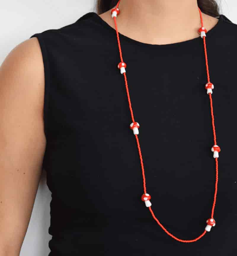 Collar Honguitos Rojos - miniatura 3