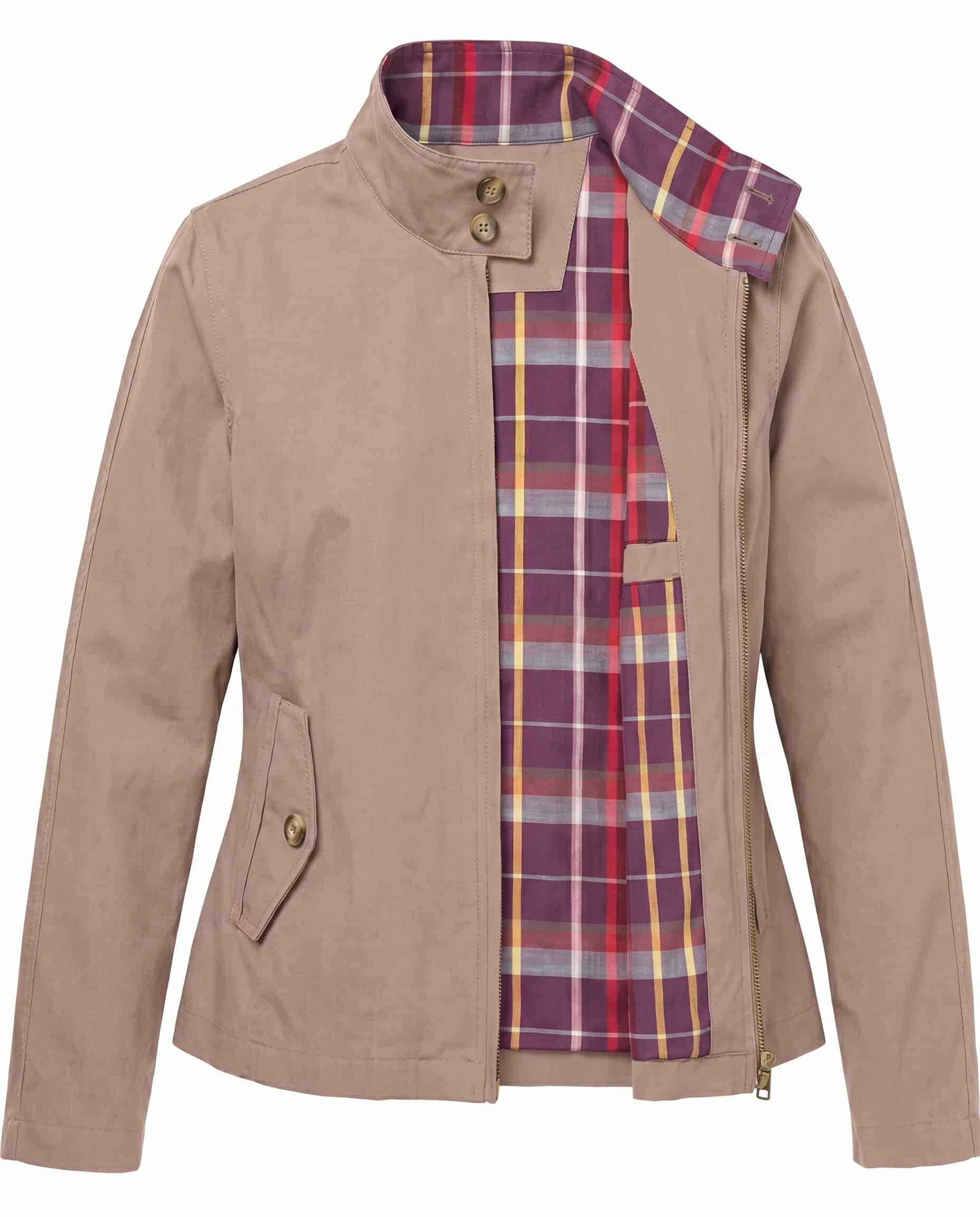 Chaqueta Harrington - Gabardina Beige - miniatura 2