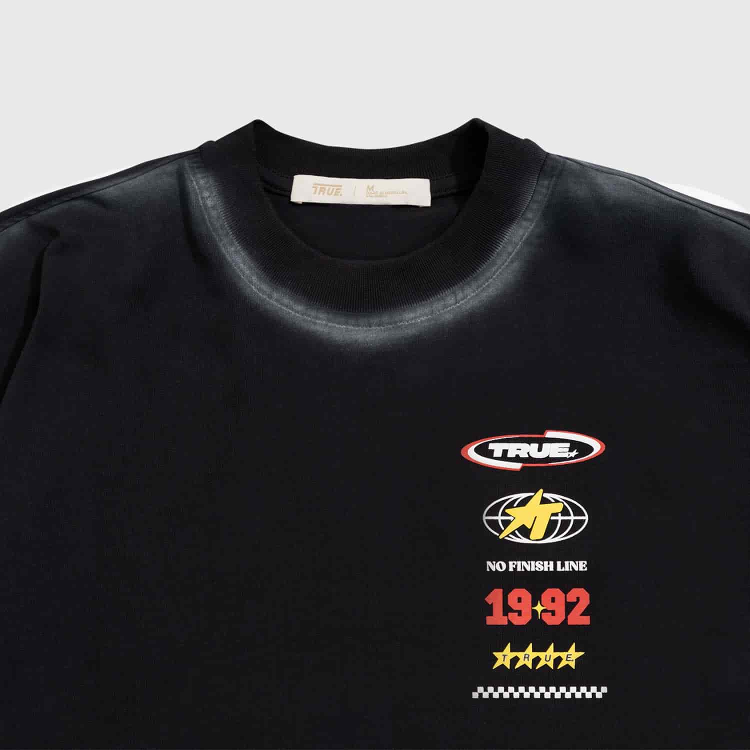 No Finish Line Oversized T-Shirt - Black - miniatura 6